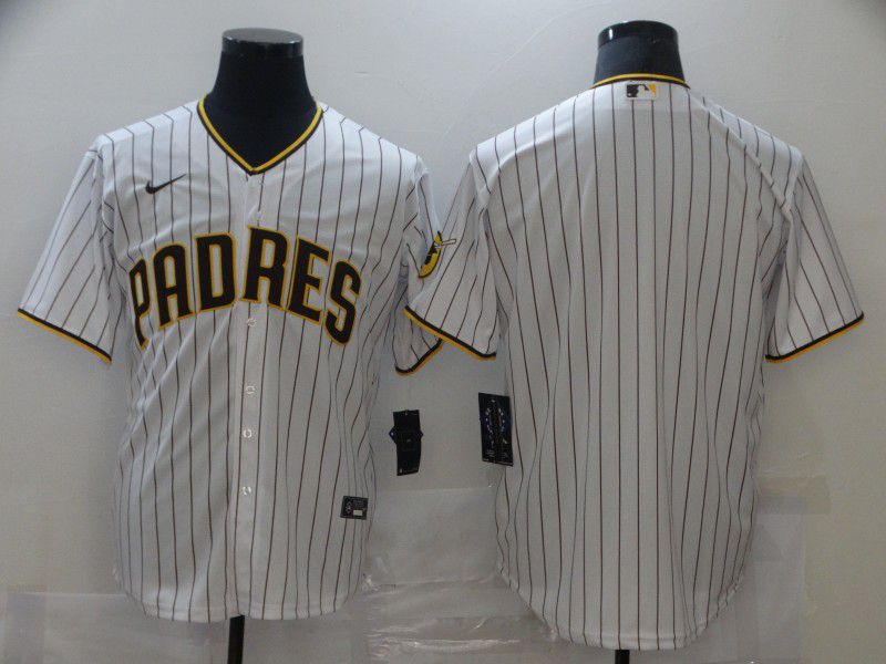 Men San Diego Padres Blank White Game Nike MLB Jerseys->san diego padres->MLB Jersey